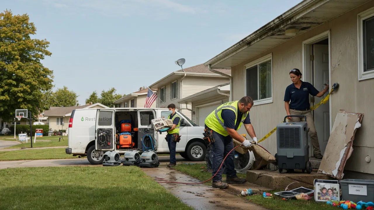 Water Damage Restoration in Jeromesville, OH near me